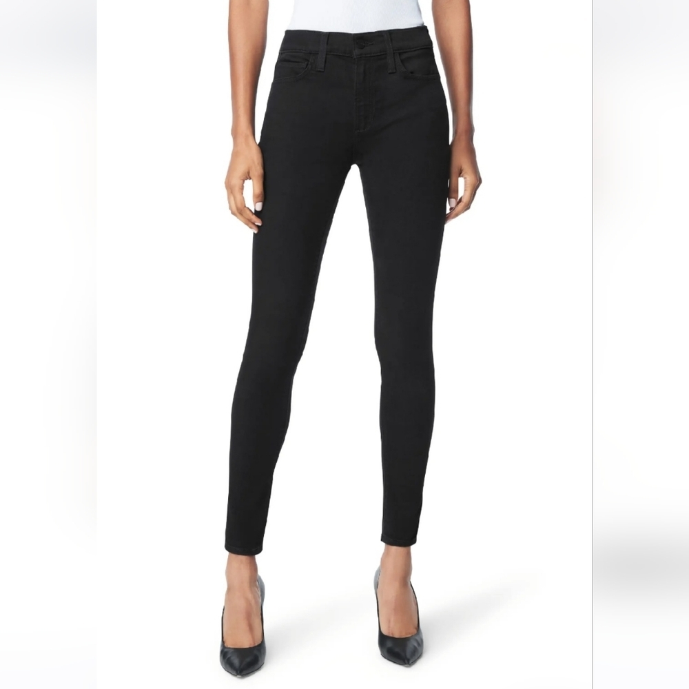 Joe's Skinny Crop Mid-rise Flawless Black Jeans Size 28